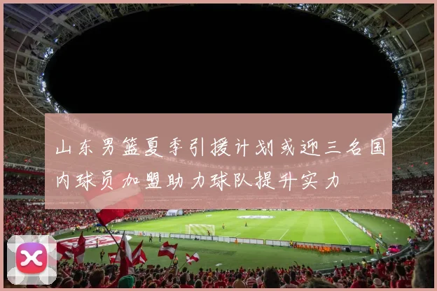 山东男篮夏季引援计划或迎三名国内球员加盟助力球队提升实力